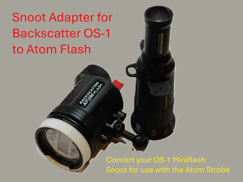 Snoot Adapter OS-1 to Atom Strobe