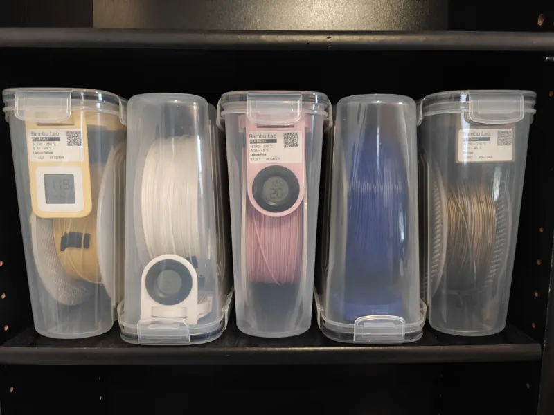 Lid-mounted Cereal Dry Box 
