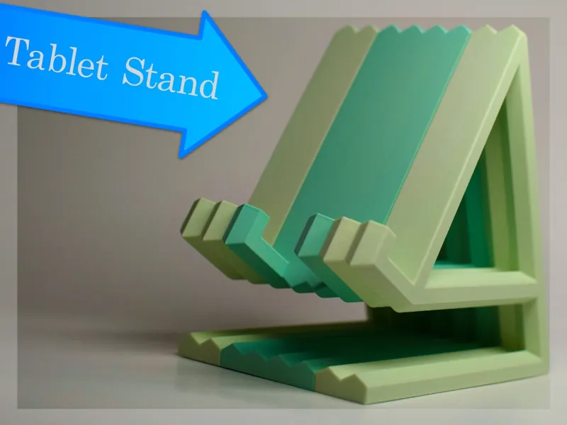 A Simple Raised Tablet Stand