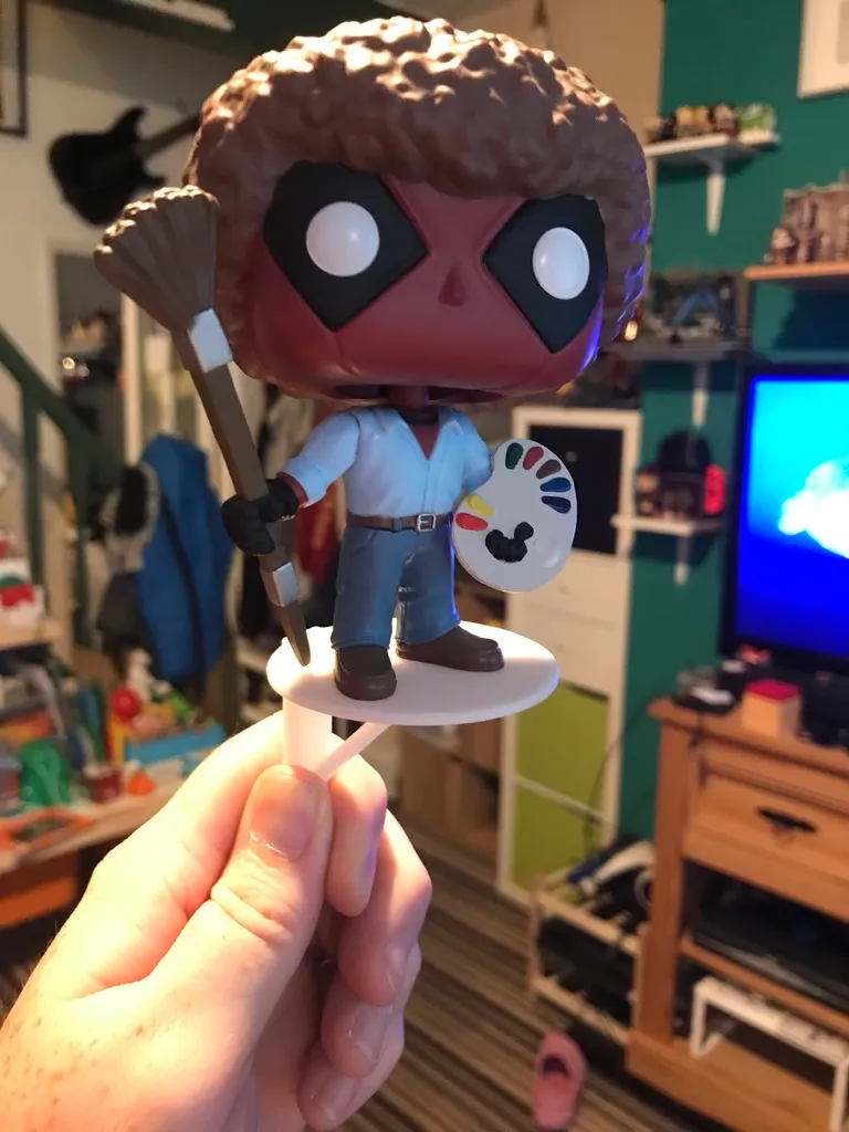 small wall stand for funko pops
