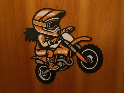 Dirtbike KTM 