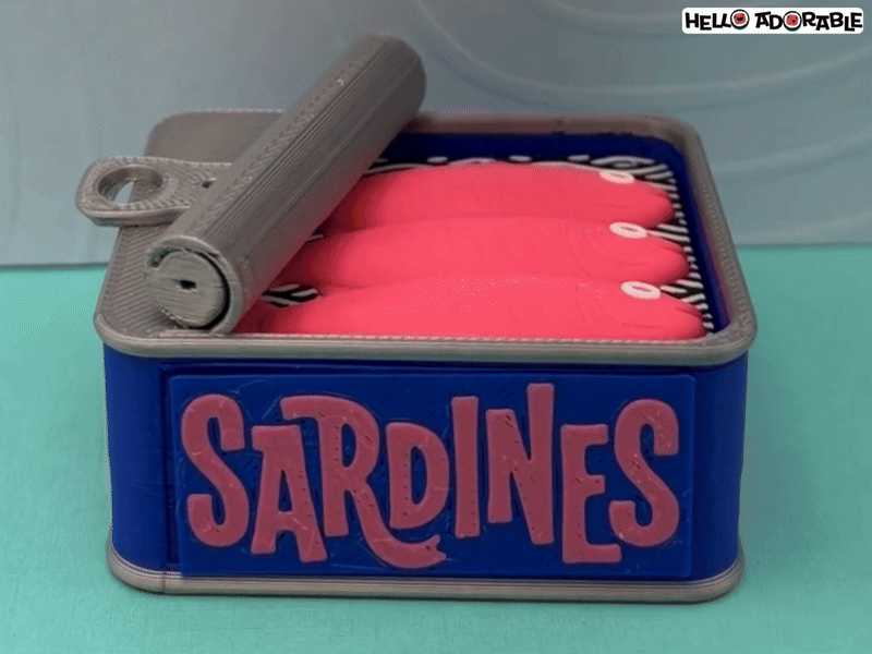 Sardines Clicker Fidget Toy