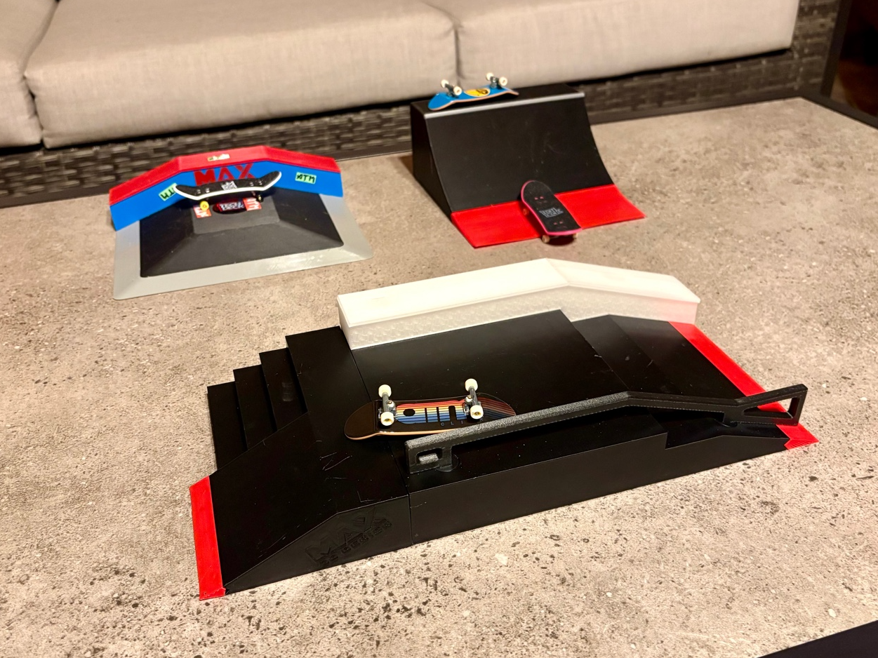 Euro Gap Rail & Stair Kicker Fingerboard Set