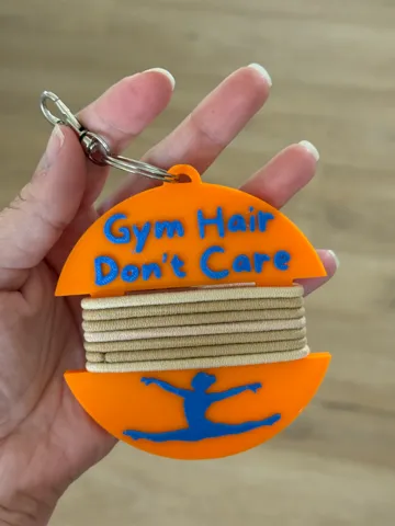 Accesorio para sujetar ligas de cabello: Gymnastics Hair Tie Holder — vista de referencia 2