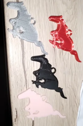 Mustang key chain