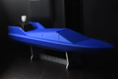 Art-Focus Speed Boat with motor Tesla Cybertruck