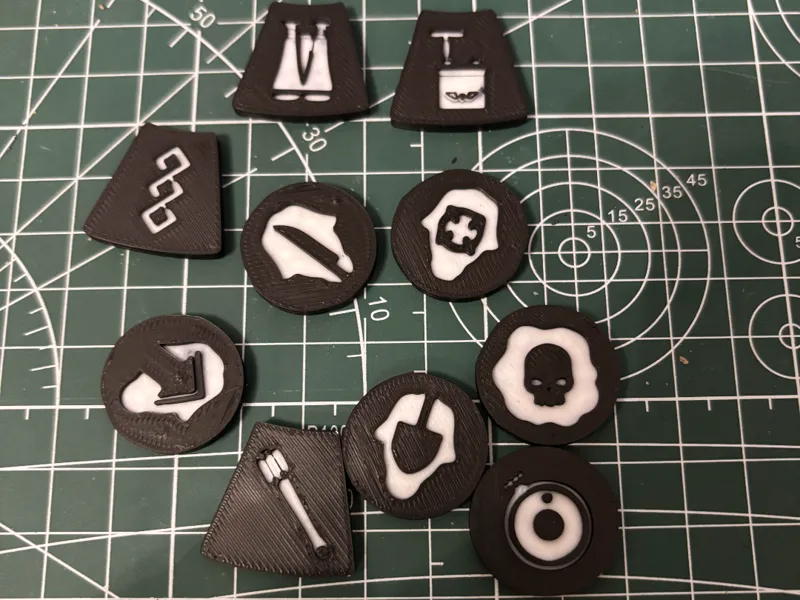 Warhammer40k Death Corps of Krieg Kill Team Tokens