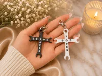 Builders Cross Keychain-0.2mm layer, 2 walls, 15% infill