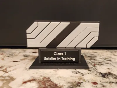 Star Wars Force Collection Class 1 Rank Badge