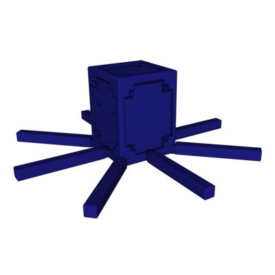 Minecraft Squid | Articulated | Fidget Toy by bkprint3d - MakerWorld