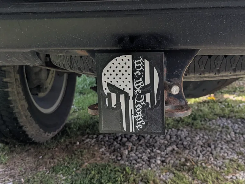 "We the people" hitch cover - 2 inch and 2.5 inch