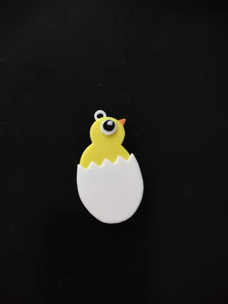 Easter Chick in Egg earring / charm for AMS
