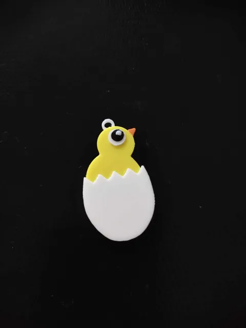 Easter Chick in Egg earring / charm for AMS