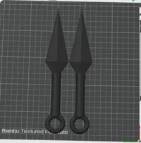 Kunai décoratif style ninja — photo 3