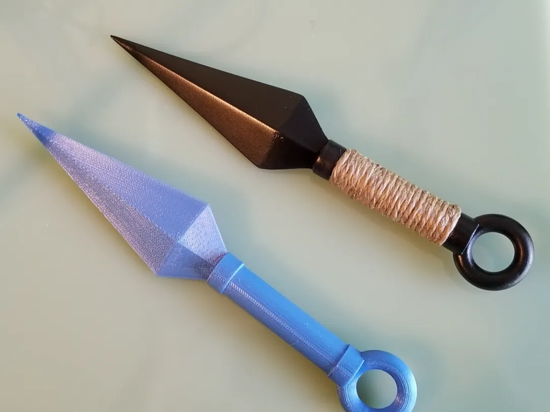 Kunai décoratif style ninja