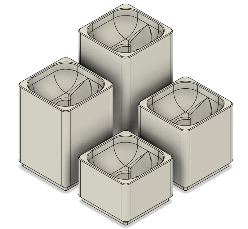 FOSBOS - PTFE Tube Connector Bin