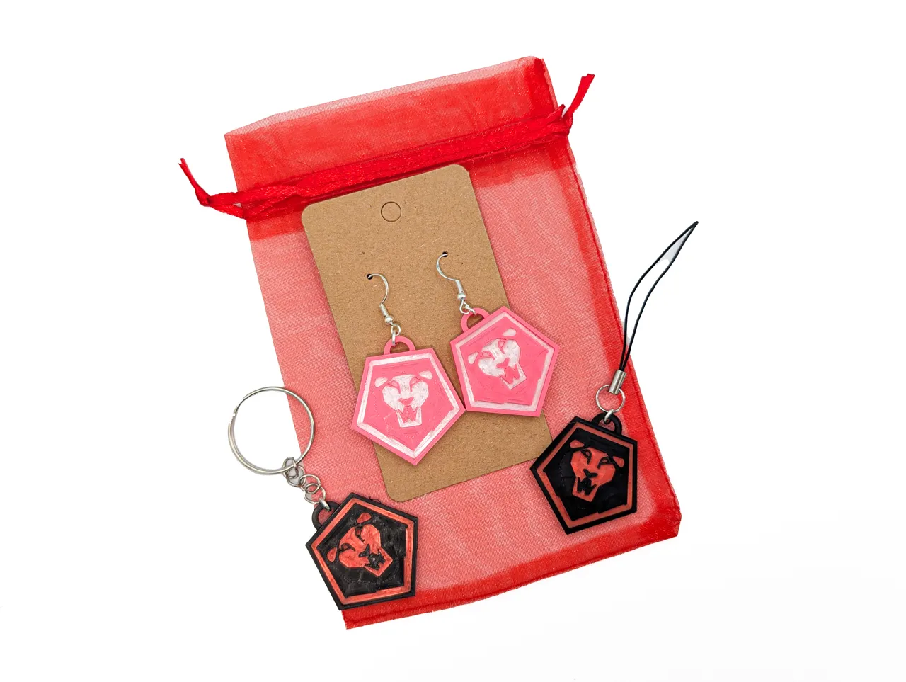 Saja Boys Inspired Earrings, Charm or Keychain view 2