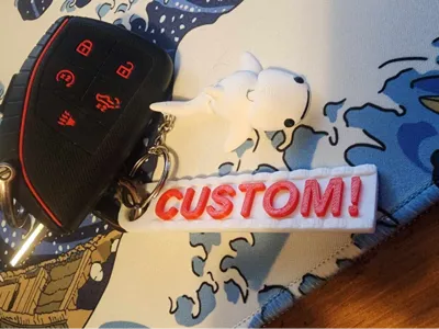 Custom Keychain, AMS compatible!