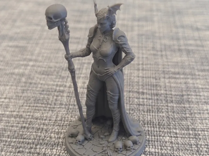 Skull Female Necromancer Queen 