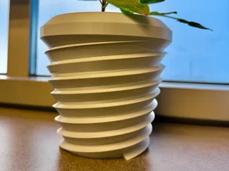 Dental Implant Vase/Flower Pot