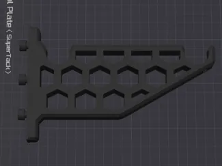 Keyhole Filament Shelf Bracket