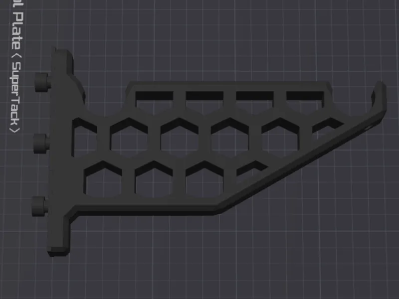 Keyhole Filament Shelf Bracket