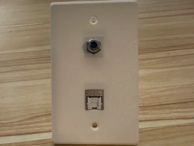 1-gang outlet cover plate 2-keystone