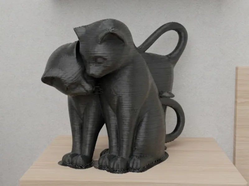 Cats Sculpture