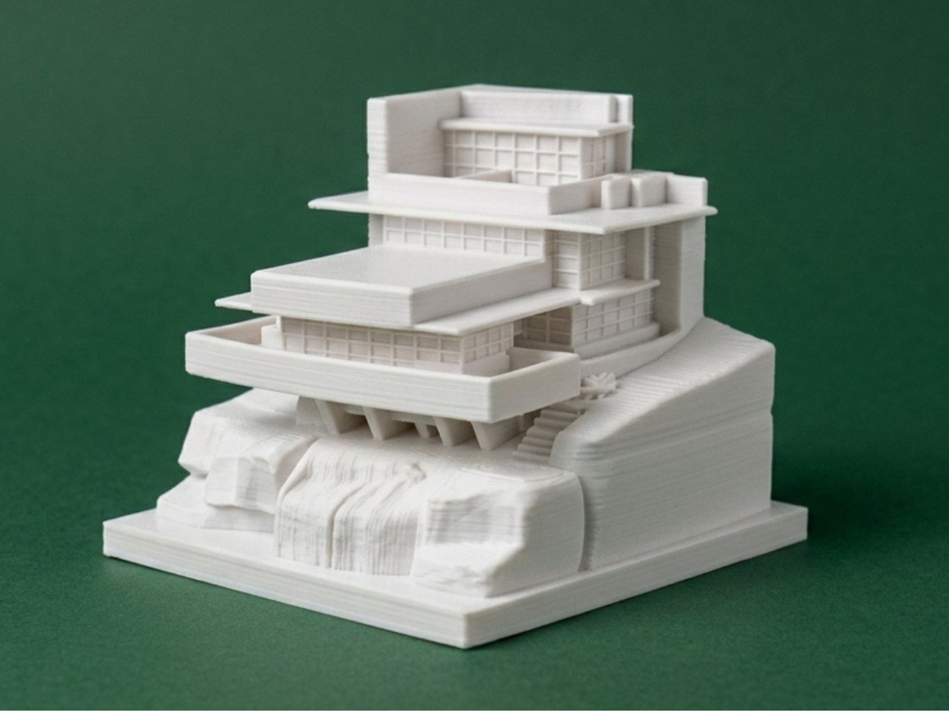 Fallingwater – Frank Lloyd Wright House Model