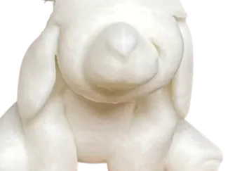 Disney's Evie towel dog inspired figure