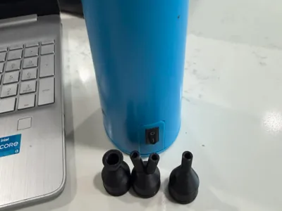Balloon Nozzle tip inflator 