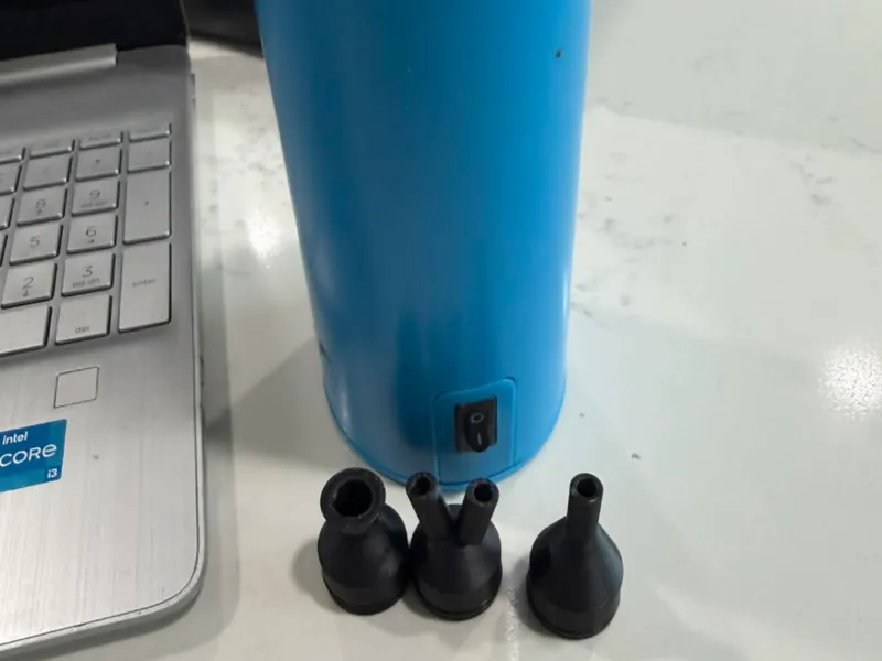 Balloon Nozzle tip inflator 