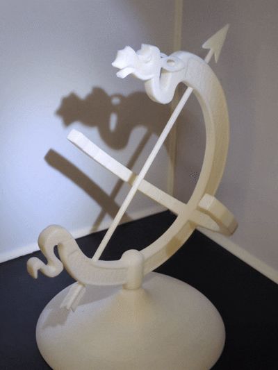Jörmungandr Sundial – Art Deco Relic
