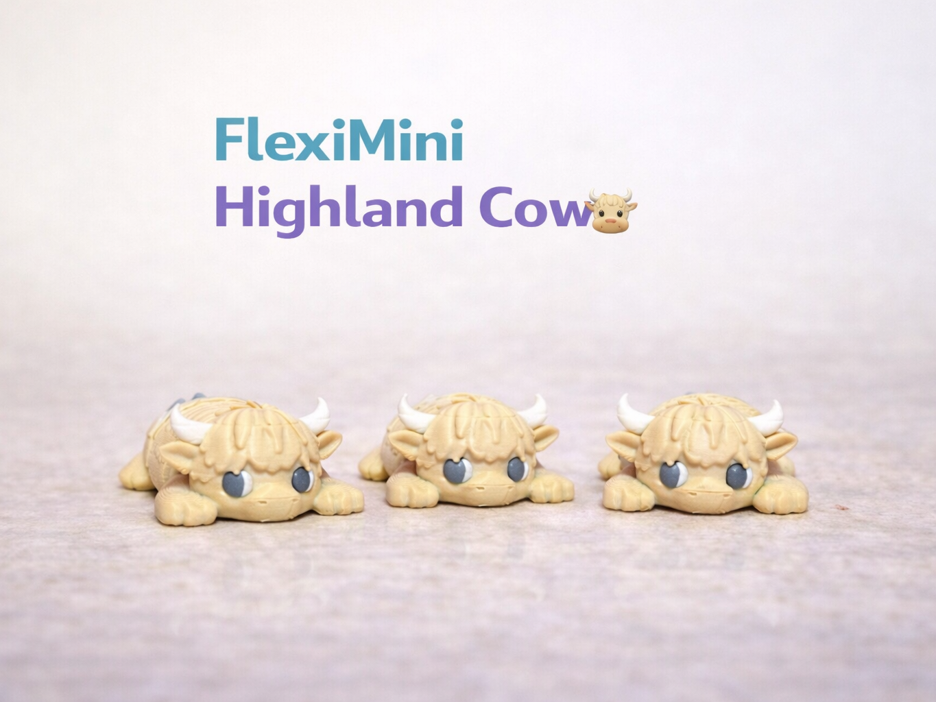 FlexiMini Highland Cow 