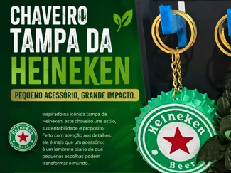 Chaveiro da Tampa Heineken