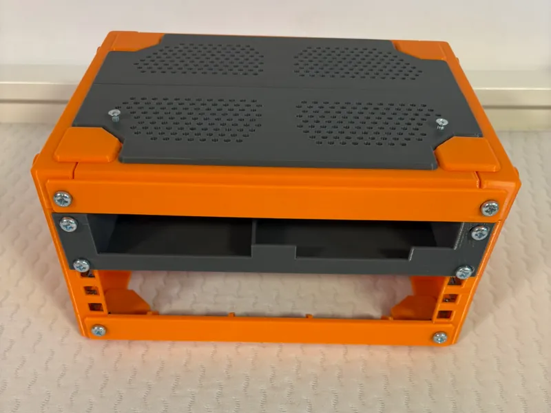 Shelf philips hue and homematic - 10" server rack