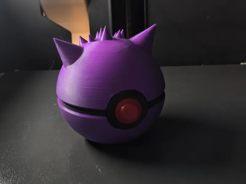 #0094 - Gengar inspired Pokeball