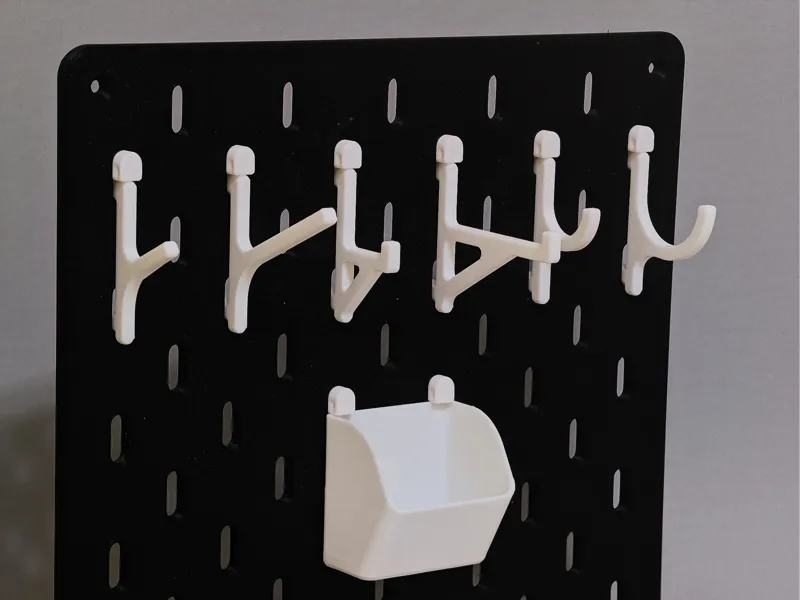 IKEA SKADIS Hooks Kit with Locks