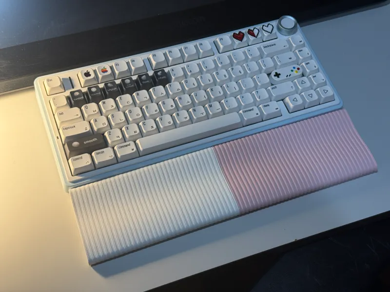 2 color Keyboard palm rest