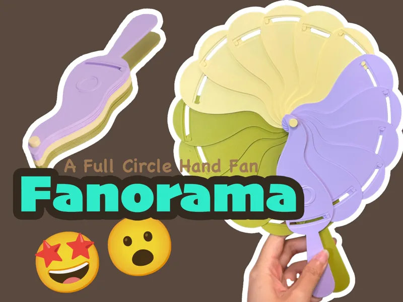 Full Circle Hand Fan