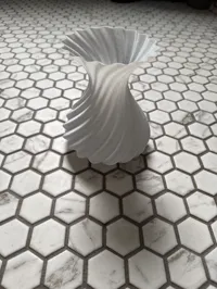 Vase en spirale pour fleurs artificielles — photo 4