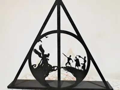 Harry Potter "Deathly Hallows" bookend