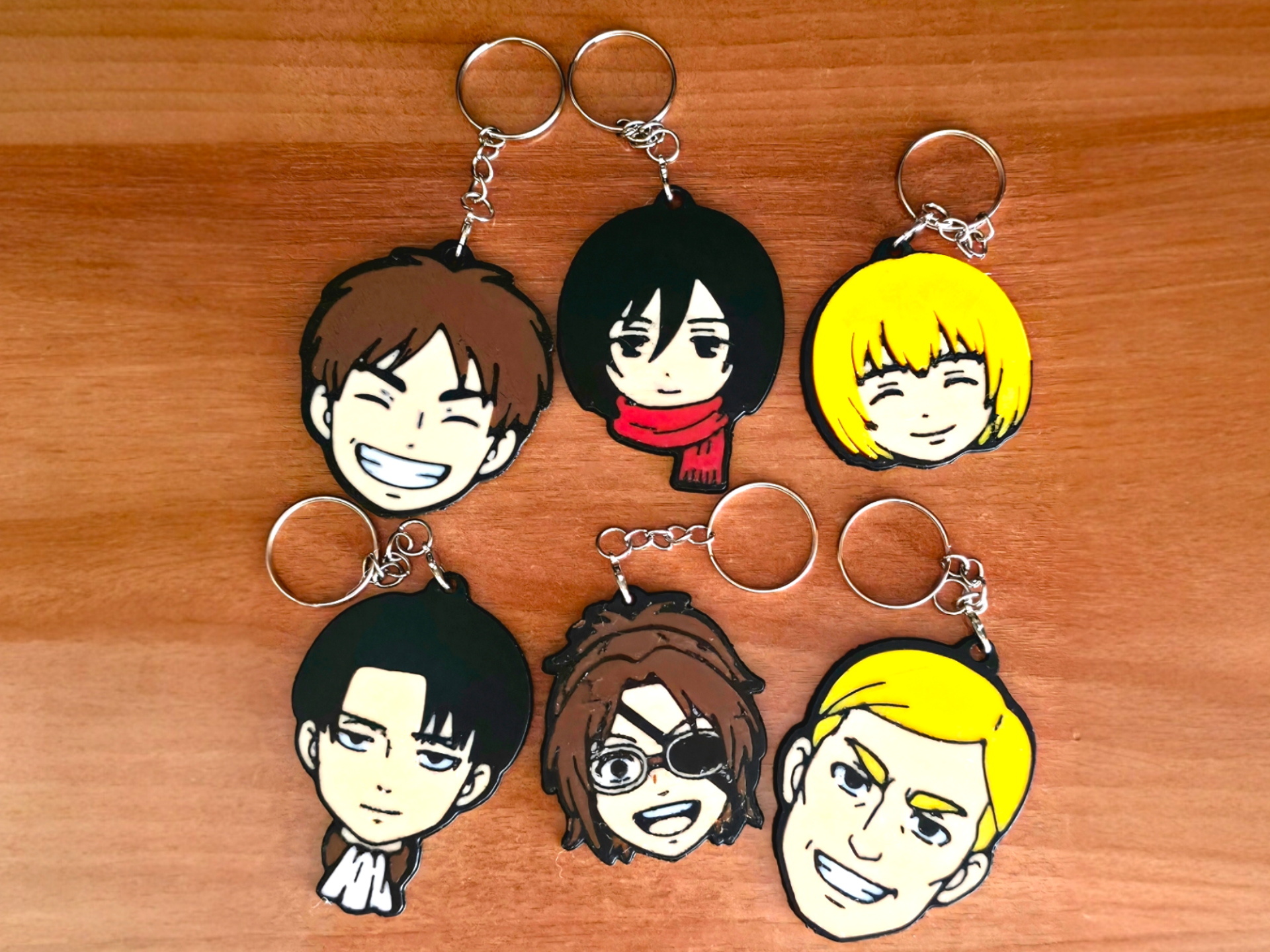 Attack on Titan Keychain