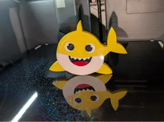 Baby Shark Fridge Magnet (multi-color recommended)