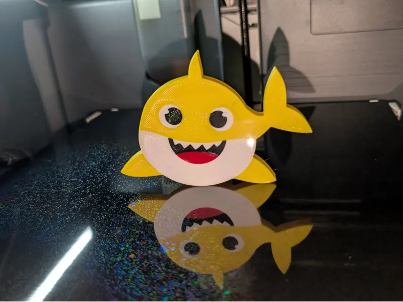 Baby Shark Fridge Magnet (multi-color recommended)