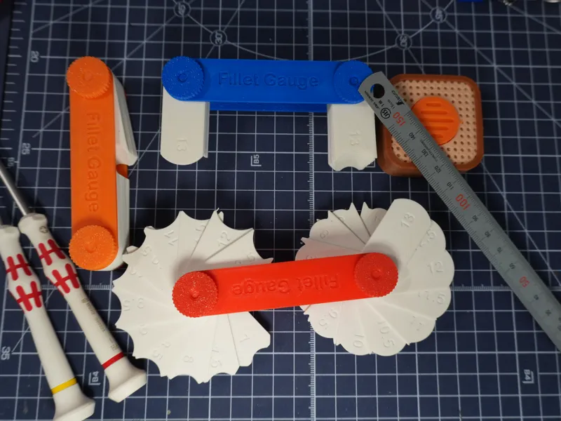 Fillet Gauge Guider Tool