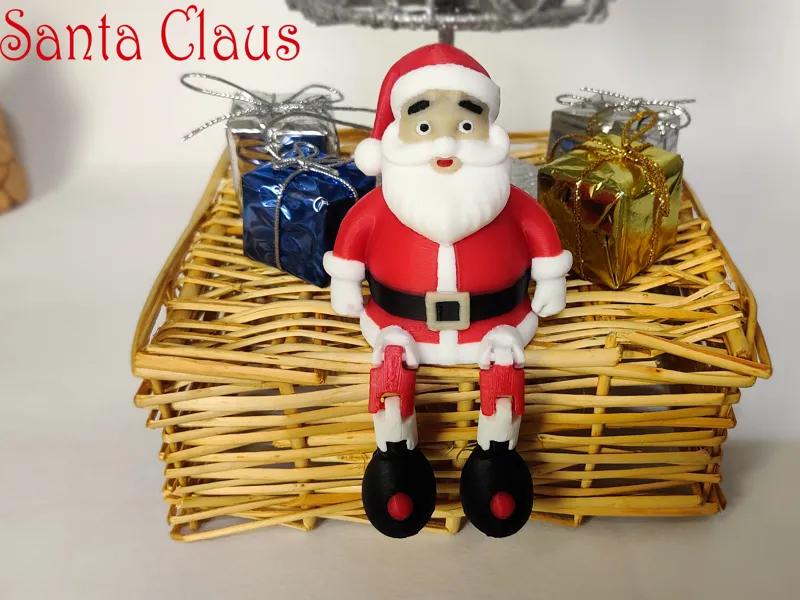 Cute Santa Claus (Articulated)