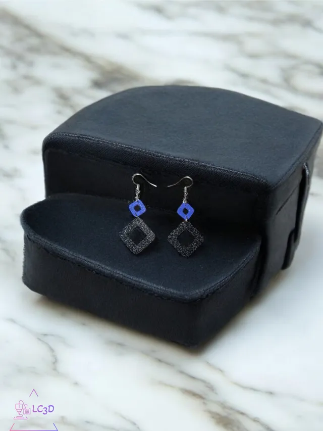 Squares earrings
