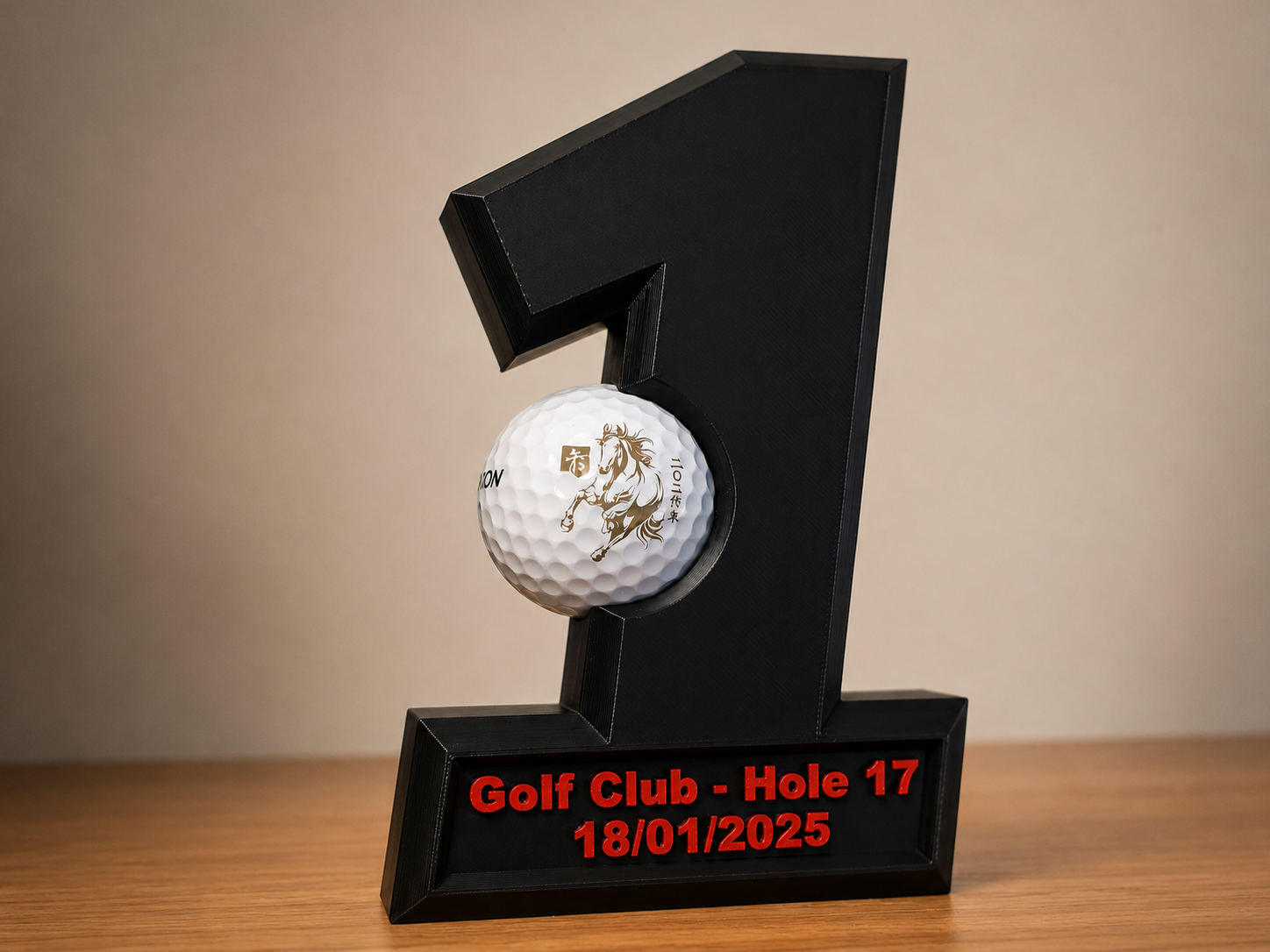Hole-in-One Golf Trophy