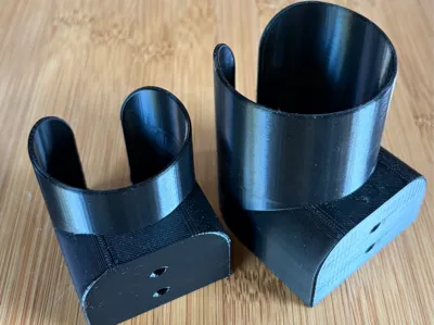 parametric bottle wall mount